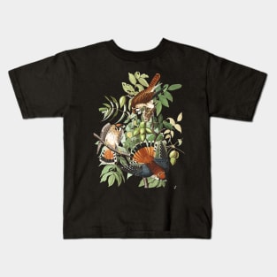 John James Audubons American Sparrow Hawk Kids T-Shirt